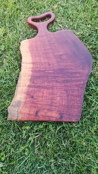 Image 3 of Hooked Needle wood Charcuterie Board -124