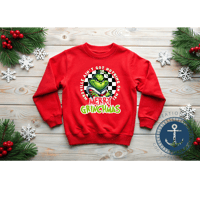 Image 1 of Merry Grinchmas Kids Sweatshirt | Whoville Ain’t Got Nothing on Me