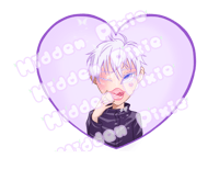 Image 1 of Glitter Bratz Gojo Heart