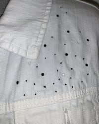 Image 4 of Hand embroidered denim jacket