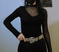 Image 1 of Shadow Mesh Top