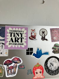 Image 3 of Watercolour Toadstool Vinyl Sticker