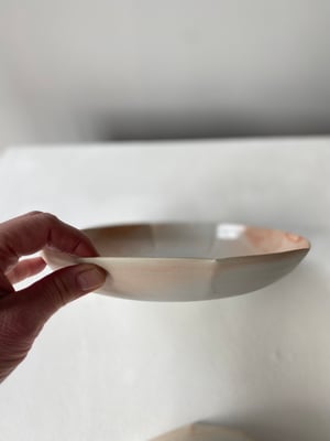 1 x Poppy Pasta bowl Shino porcelian