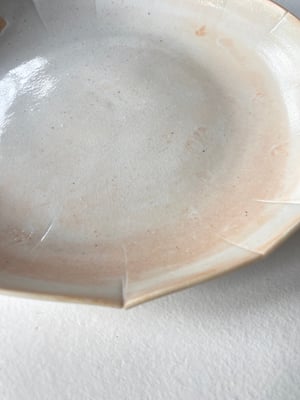 1 x Poppy Pasta bowl Shino porcelian 