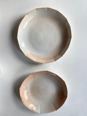 1 x Poppy Pasta bowl Shino porcelian 