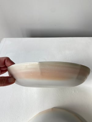 1 x Poppy Pasta bowl Shino porcelian
