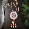 Beaded Medallion Necklace (North)