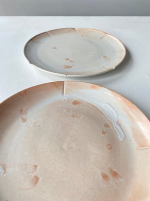 1 x Poppy Side Plate - Shino porcelain