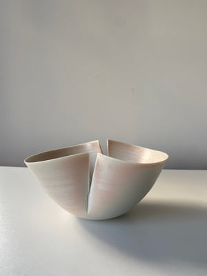 Ceremonial Vessel, wood fired, hand thrown porcelain  18cm x 9.5cm high