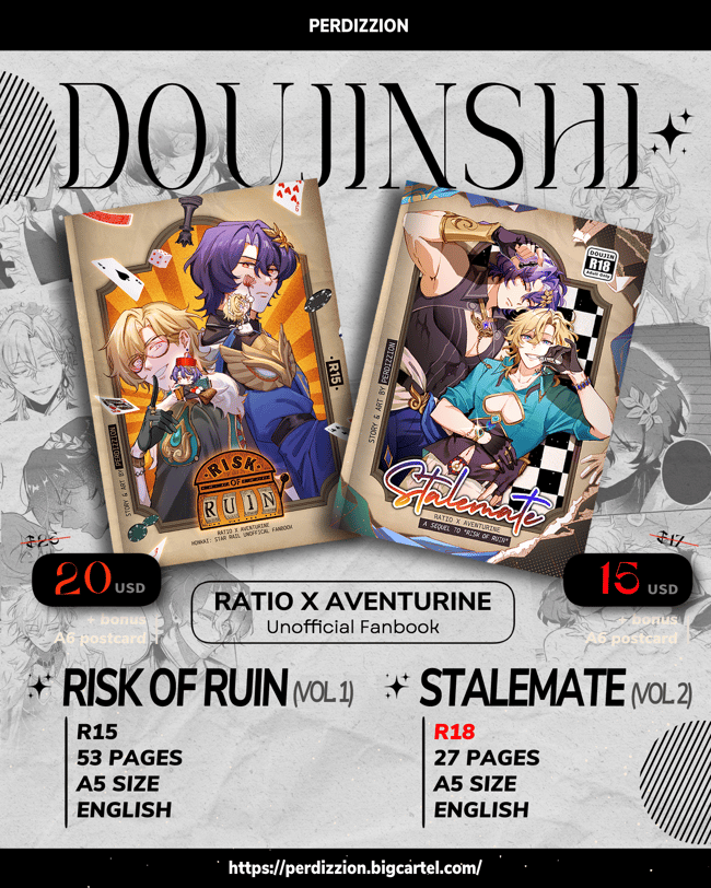 RATIORINE DOUJINSHI - "Risk of Ruin" & "Stalemate"