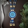 Beaded Medallion Necklace (Tranquil Power)