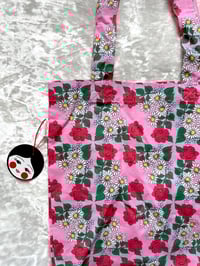 Image 8 of Full Fabric Cotton Handmade Tote Bag - Various Designs