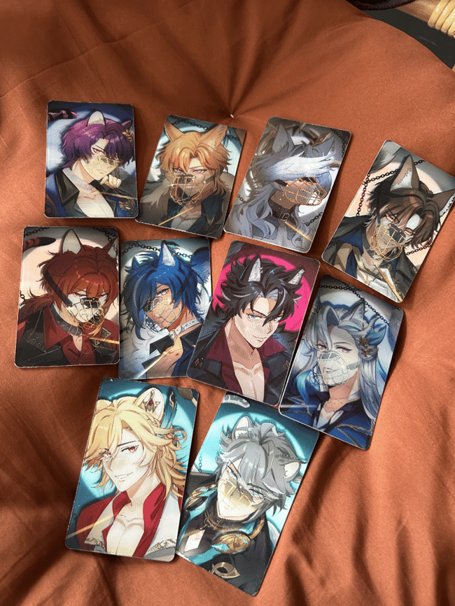 HSR & Genshin Impact Lenticular Cards - "Untamed" Series