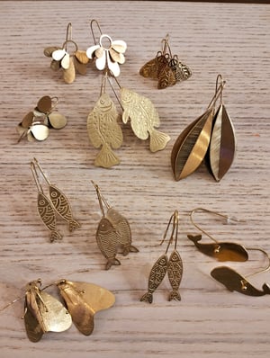 Orecchini  finitura satinata