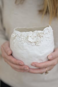 Image 5 of Raw florals - sculptural vase