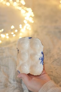 Image 1 of Blue Florals Watercolour Paint Palette