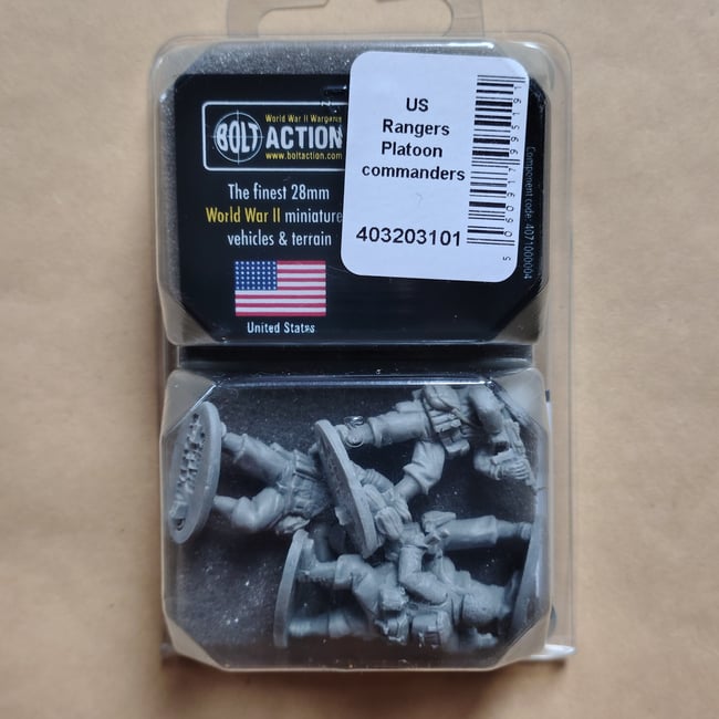 US Rangers Platoon Commanders