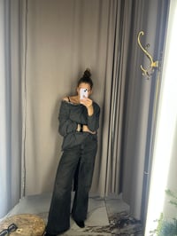 Image 2 of Women’s Off-Shoulder Tshirt – Loose Fit – Cotton Jersey Fiona 