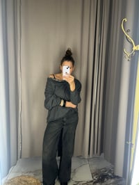 Image 4 of Women’s Off-Shoulder Tshirt – Loose Fit – Cotton Jersey Fiona 