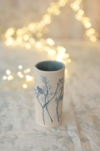 Image 3 of Botanical Stoneware Vase 02