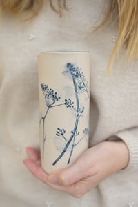 Image 4 of Botanical Stoneware Vase 01