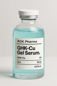 GHK-Cu Copper Peptide 1% Gel Formulation BRAND NEW! 50ml/100ml