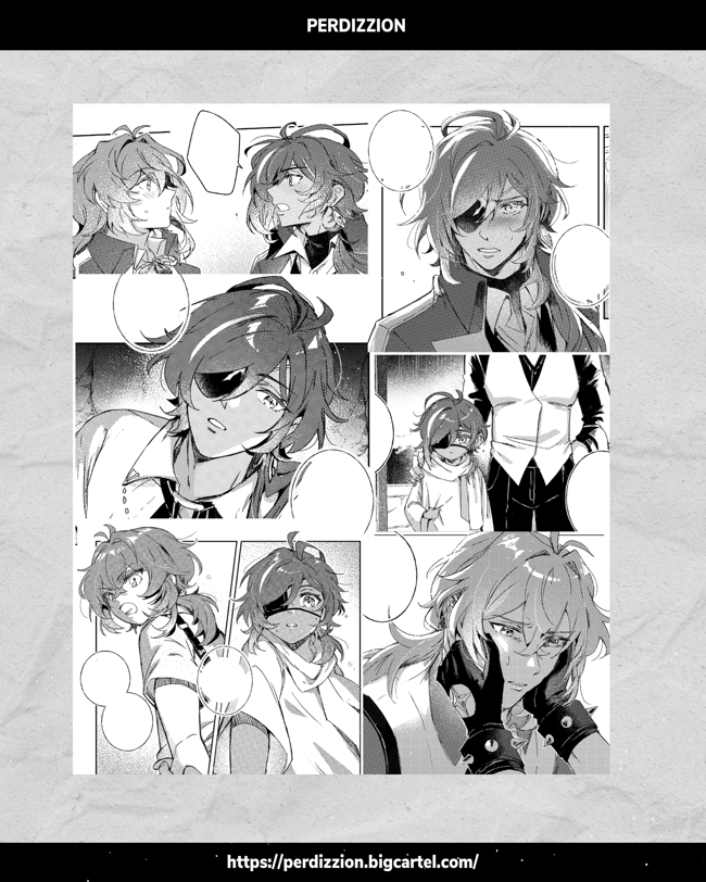 [NEW!] DIGITAL - Diluc/Kaeya Doujinshi - "Melting Point"