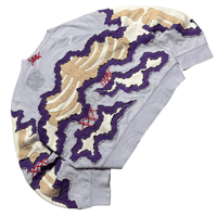 Image 1 of Purple skeleon disstress ( M )