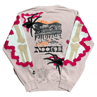 Image 3 of Pink disstress skeleton ( L )