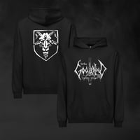 The True Goatblood – Hoodie White Logo