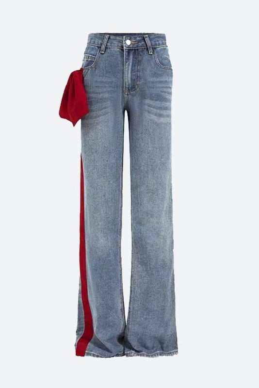 Image of Holiday Bow Jeans 