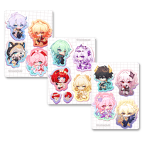 HSR AMPHOREUS STICKER SHEETS