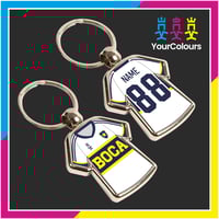 Image 1 of BOCA JUNIORS AWAY SHIRT KEYRING