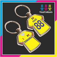 Image 1 of ROMANIA HOME SHIRT KEYRING 2024