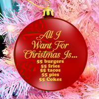 Image 5 of 55 Burgers 55 Fries Etc Ornament