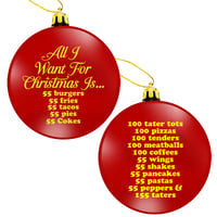 Image 2 of 55 Burgers 55 Fries Etc Ornament