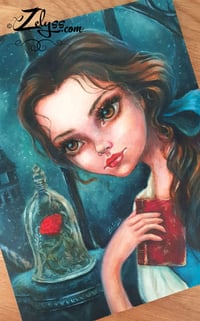 Image 1 of 🌹‘Belle (from Beauty and the beast)’🌹 - Acrylics painting