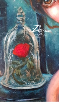 Image 3 of 🌹‘Belle (from Beauty and the beast)’🌹 - Acrylics painting