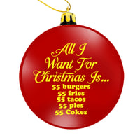 Image 3 of 55 Burgers 55 Fries Etc Ornament