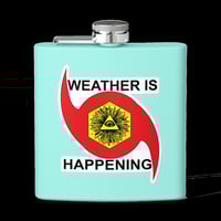 Image 4 of THE WEATHER IS HAPPENING FLASK