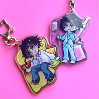 Image 1 of Harumasa Colored Edge Keychains