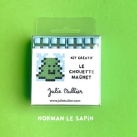 Image 1 of Kit Créatif "Le Chouette Magnet" en Pixel Art 