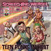 Image of Screeching Weasel - Teen Punks in Heat LP (colour)