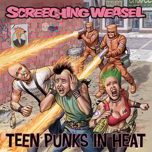 Image of Screeching Weasel - Teen Punks in Heat LP (colour)