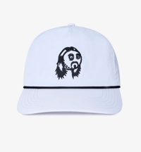 Image 1 of Malbon Steve Aoki Rope Hat White [2025]