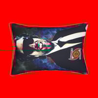 Image 1 of THE WEATHER IS HAPPENING CHIEF METEOROLOGIST WEATHER MAN LUMBAR PILLOW