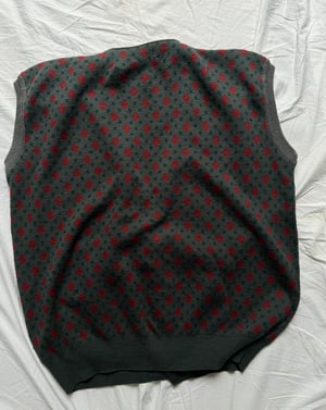 Giorgio Armani Grey Knit Vest - Size L