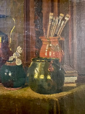 Image of painting - artist's still life