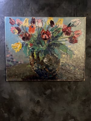 Image of painting - tulips