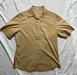 Prada Short Sleeve Shirt in Beige 2000's - Size M